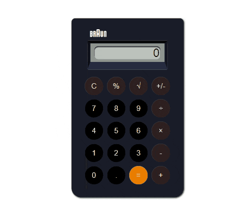 Braun calculator thumbnail